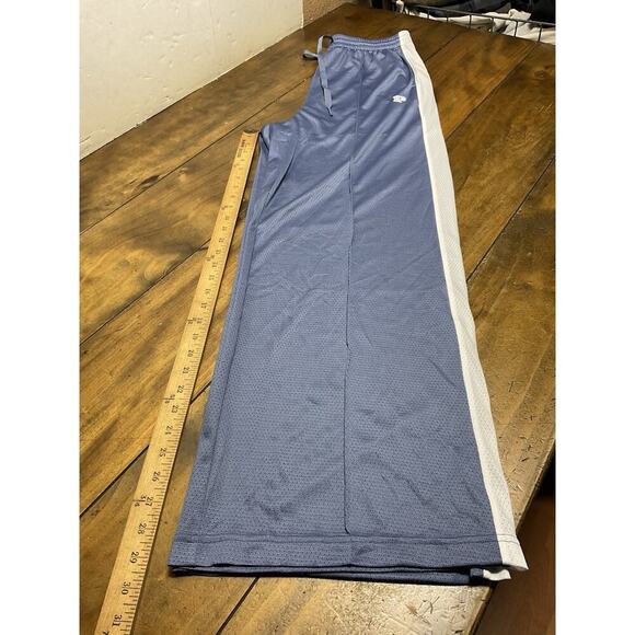 Victoria's Secret Pink Mesh Tech Wide Leg Pants Relaxed Fit Blue Womens Size Med - Picture 10 of 10